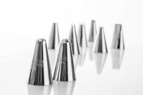 סט 8 צנטרים מנירוסטה 